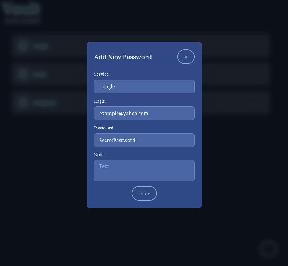 A Modern Zero-Knowledge Password Manager